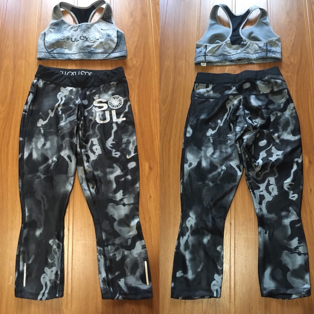 Nike Soulcycle Sports bra & Leggings Size S